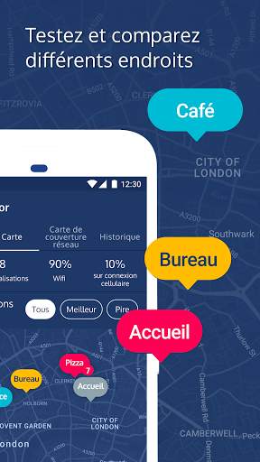 Meteor Test de vitesse 4G&5G screenshot 4