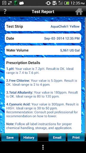 AquaChek Smart скриншот 5