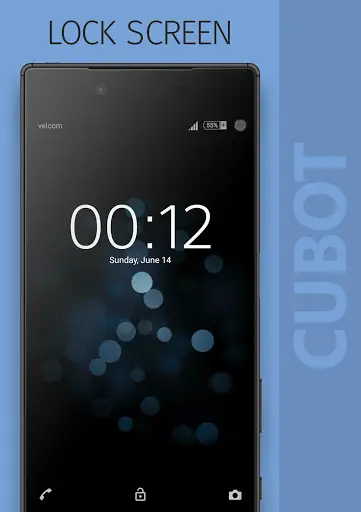 CUBOT Xperia Theme screenshot 2