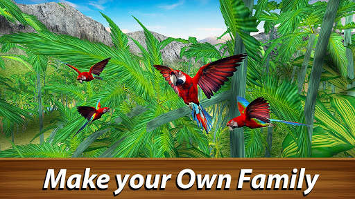 🐦 Wild Parrot Survival - jungle bird simulator! screenshot 7