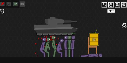 Stick Ragdoll Playground: Zombie People screenshot 4