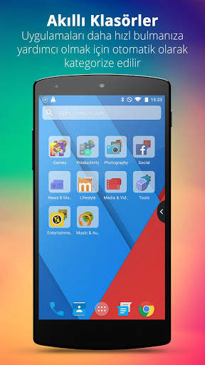 UR 3D Launcher—Özel telefon screenshot 5