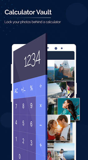 Calc Gallery Vault: Hide photos, videos & App Lock 3 تصوير الشاشة