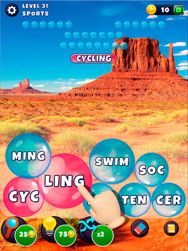 Word Serenity Bubbles 2021 screenshot 10