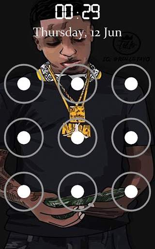 NBA Youngboy Pattern Lock Screen screenshot 1