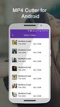 MP4 Cutter for Android screenshot 2