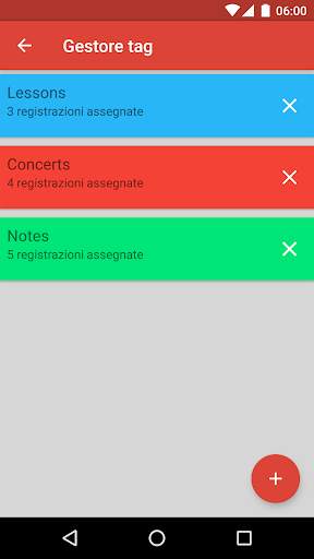 Audio Recorder 6 تصوير الشاشة