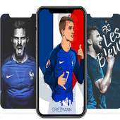 Tim sepak bola Perancis wallpaper Piala Dunia 2018 logo
