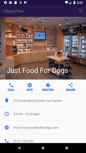 HappyPaw - Find Pet Shops Nearby screenshot 2