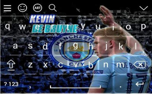 Kevin De Bruyne Theme Keyboard screenshot 3