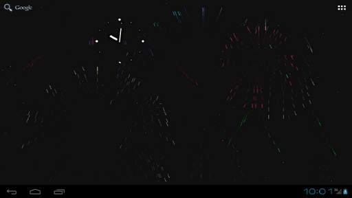 ASCII Fireworks Live Wallpaper screenshot 4