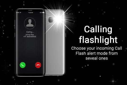 Calling flashlight - Flash blinking on call screenshot 4