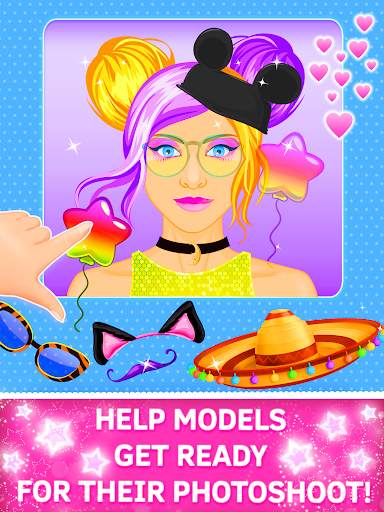 Candy Makeover Games for Girls. Hair and makeup screenshot 4