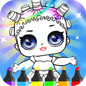 Coloring Dolls Princess Babydolls icon