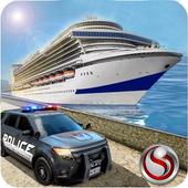 Police Transporter Game Police Car Transport Truck icon