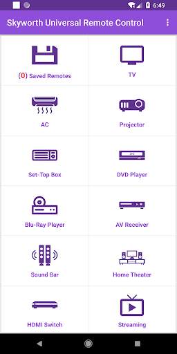 Skyworth TV Remote screenshot 1