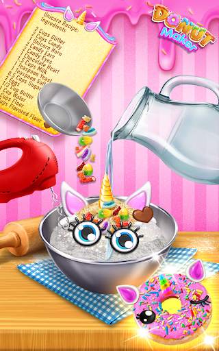 Donut Maker Cooking Game Fun screenshot 2
