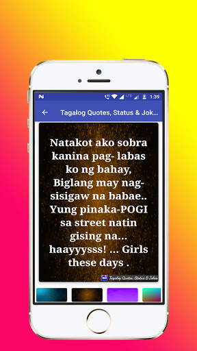 Tagalog, Hugot, Pinoy & Bisaya Love Quotes Editor screenshot 9