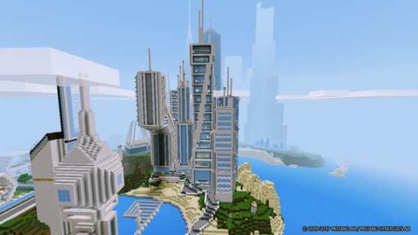 Futuretroplis City map for Minecraft screenshot 6