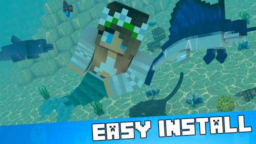 Mermaid Mod for MCPE screenshot 2