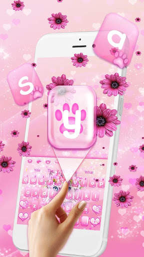 Flower Cat Keyboard screenshot 2