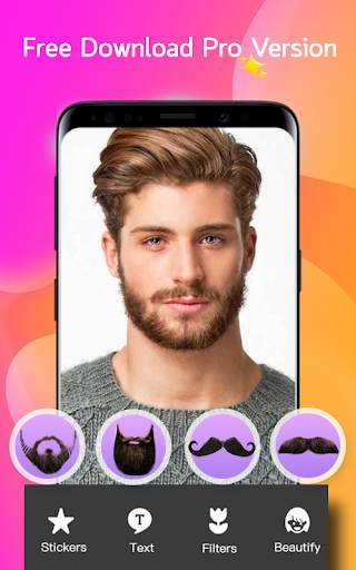 Mustache Beard Changer screenshot 1