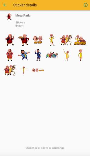 WAStickerApps Cartoon Stickers for Whatsapp screenshot 2