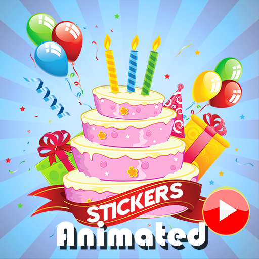 Happy Birthday Animated Stickers For WhatsApp icon