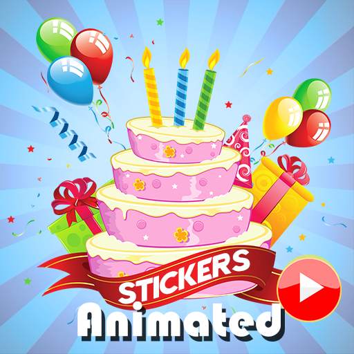 Happy Birthday Animated Stickers For WhatsApp 1.0