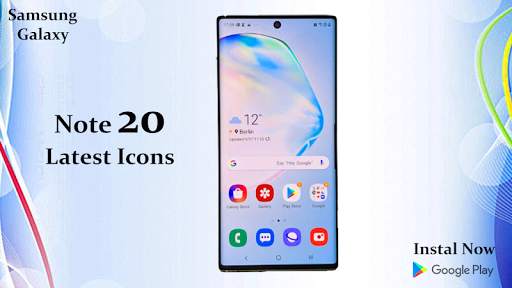 Note 20 | Theme for galaxy Note 20 & launcher screenshot 4