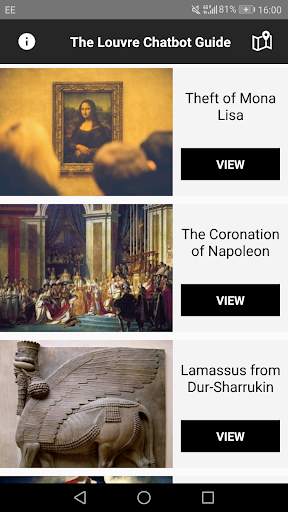 Louvre Chatbot Guide screenshot 1