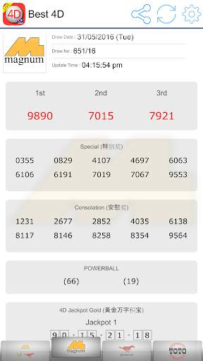 Best Live 4D Result Malaysia screenshot 2