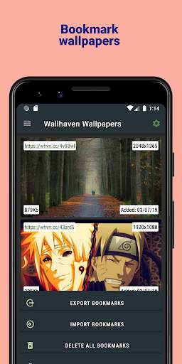 Wallhaven Wallpapers 7 تصوير الشاشة