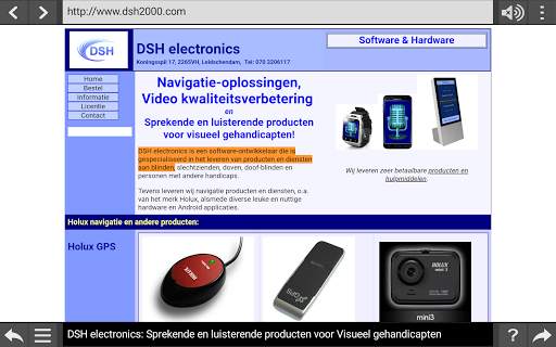 Speaking Browser screenshot 4