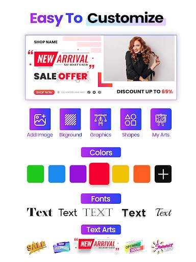 Banner Maker, Thumbnail Maker screenshot 18