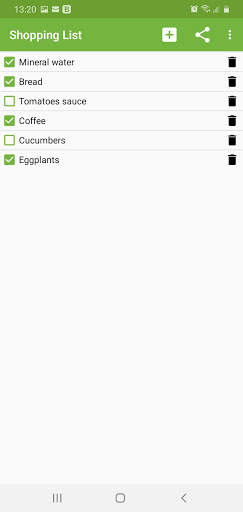 Shopping List - Tiny & Easy screenshot 4