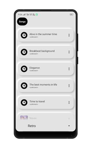 Musical - Neumorphism UI Music Player screenshot 2
