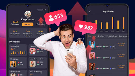 TrackPro- Plus Real Followers, Likes for Instagram screenshot 1
