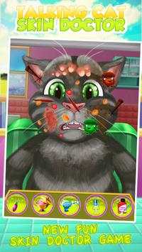 Talking Cat Skin Doctor Kids Game screenshot 1