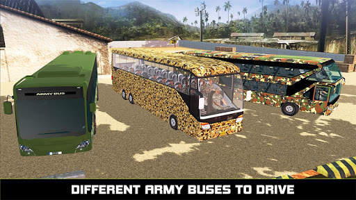Offroad US Army Bus Transport screenshot 7