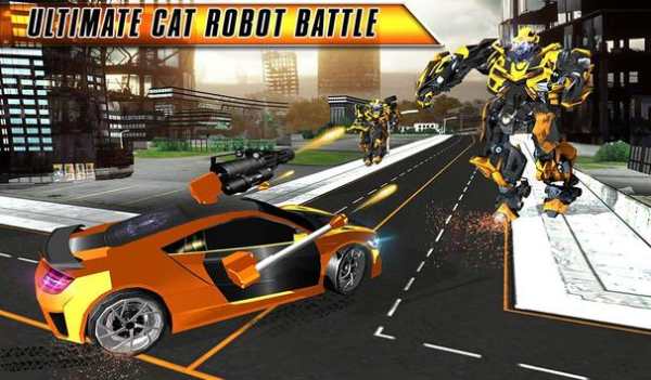 Wild Tiger Transforming Robot Battle Robot Games screenshot 15