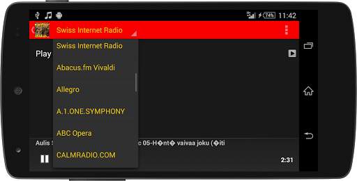 Opera MUSIC Radio screenshot 6