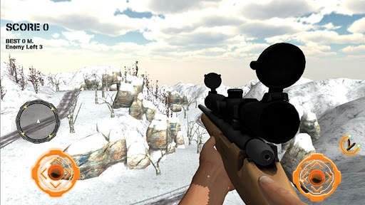 Mountain Gun Sniper 3D Shooter: Shooting Games screenshot 3