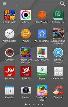 Z5 Launcher Theme screenshot 2
