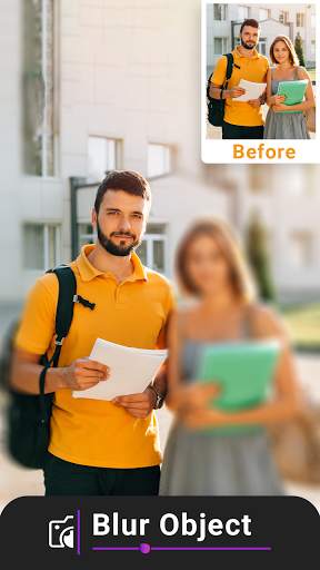 Blurry photo editor - Bokeh camera effect screenshot 4