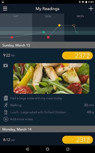 CONTOUR DIABETES app (IT) 4 تصوير الشاشة