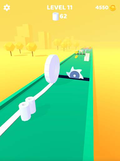 Paper Line - Toilet paper game स्क्रीनशॉट 9