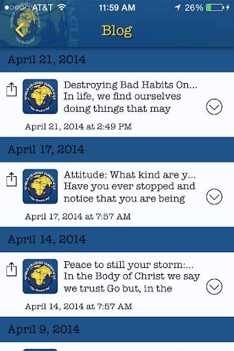 World Changes Tabernacle screenshot 3