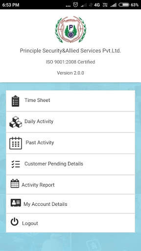 PSAS Staff Attendance Live screenshot 1