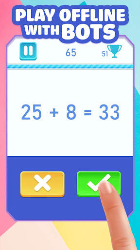 Two players math games online screenshot 3